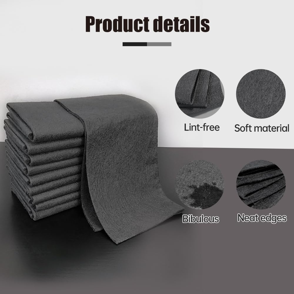 Thickened Magic Cleaning Cloth, 2025 Upgraded Reuseable Window Cleaning Cloth Set with Streak Free Microfiber Cloth, Microfiber Cleaning Rag for Glass, Cars, Kitchen, Bathroom (10PC(11.81X11.81 in))
