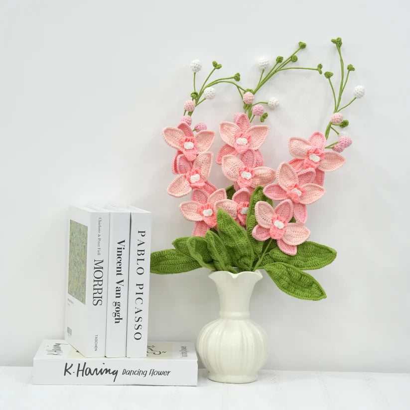 Crochet Moth Orchid Bouquet Kits
