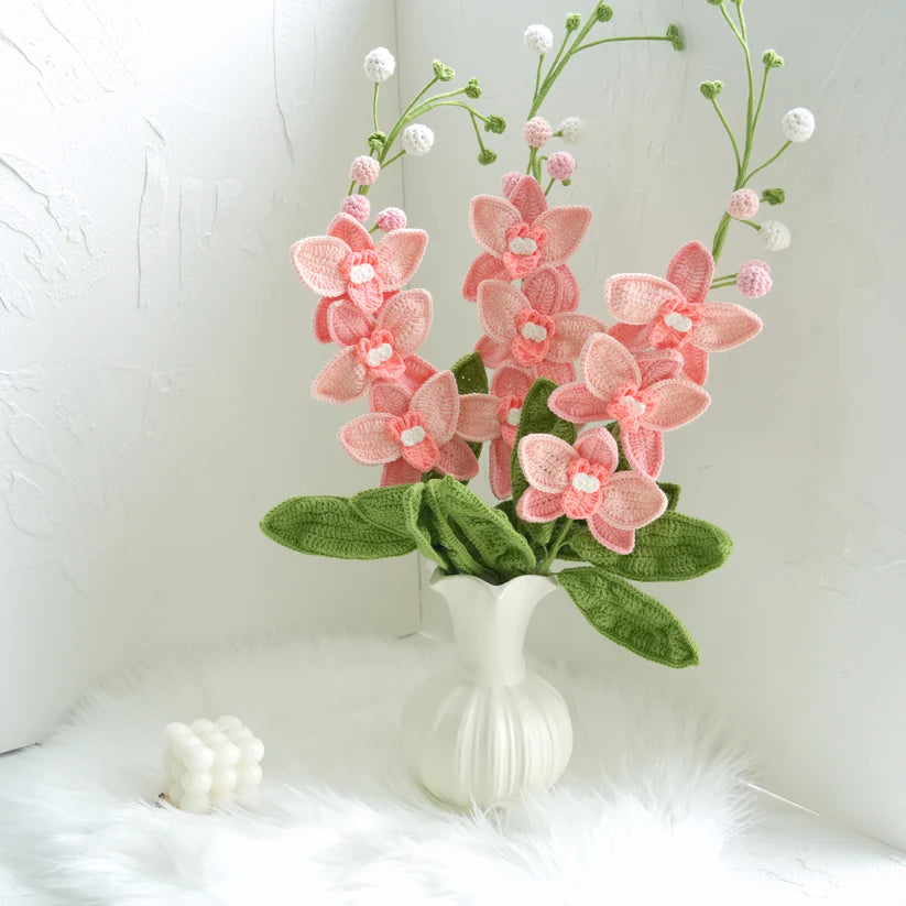 Crochet Moth Orchid Bouquet Kits