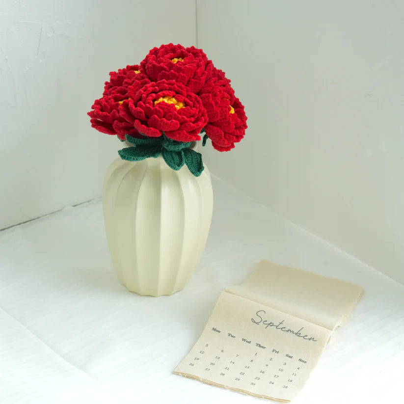 Crochet Peony Bouquet Kits
