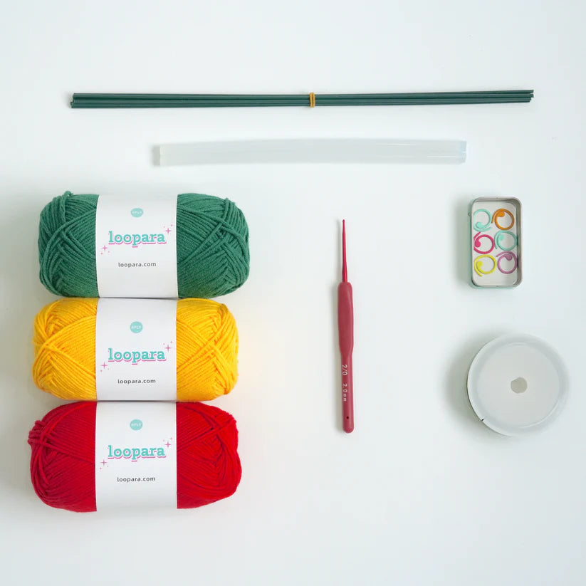 Crochet Peony Bouquet Kits