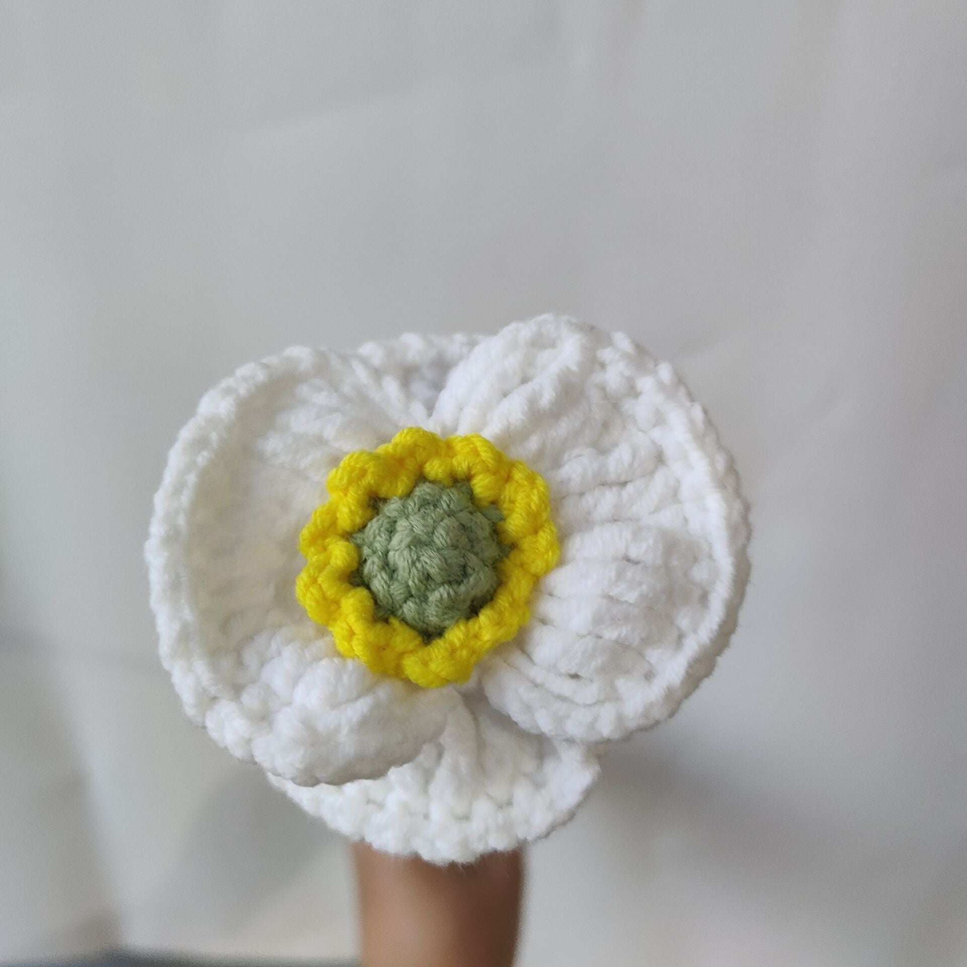 Crochet Poppy Flower (Multicolor Options, DIY Floral Arrangement)