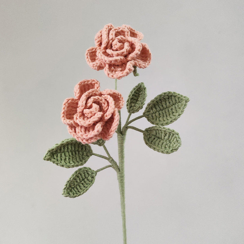 Crochet rose flowers's top (multicolored)