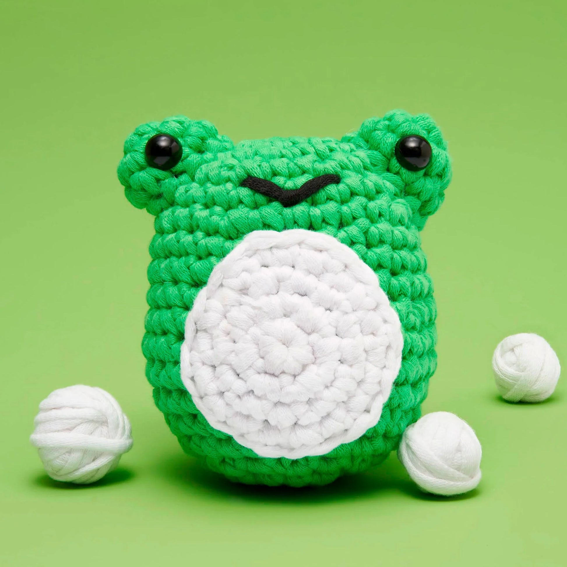 Crochet frog